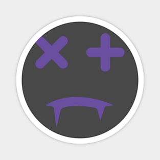 Demon - Purple Logo Magnet